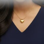 heart pendant chain